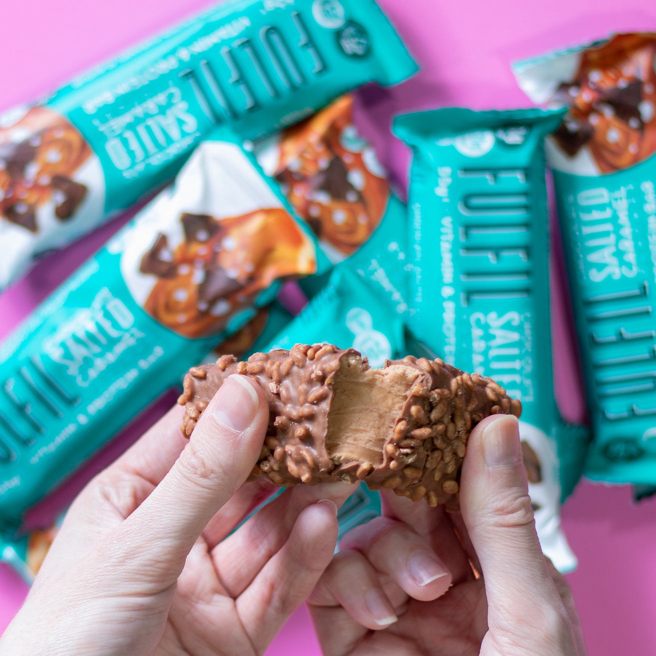 CHOCOLATE SALTED CARAMEL Candy & Chocolate fulfilnutrition-ie