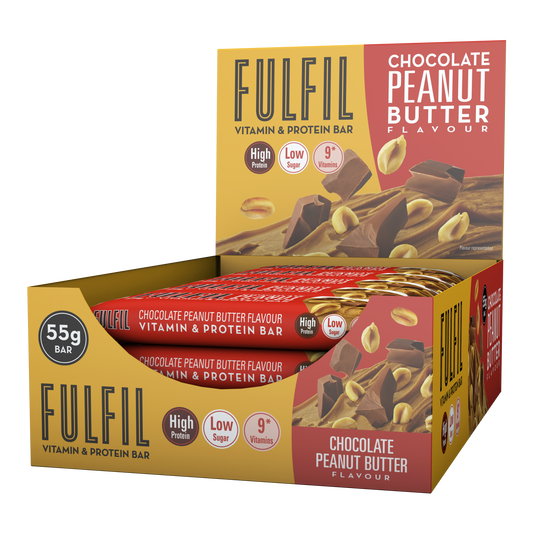 Chocolate Peanut Butter Protein Bar - 15x55g