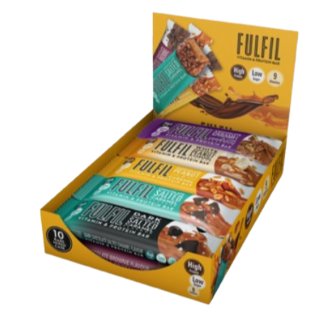 Caramel Protein Bar Selection Box - 10x55g