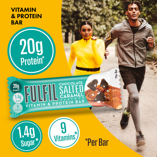 Chocolate Salted Caramel Protein Bar - 15x55g