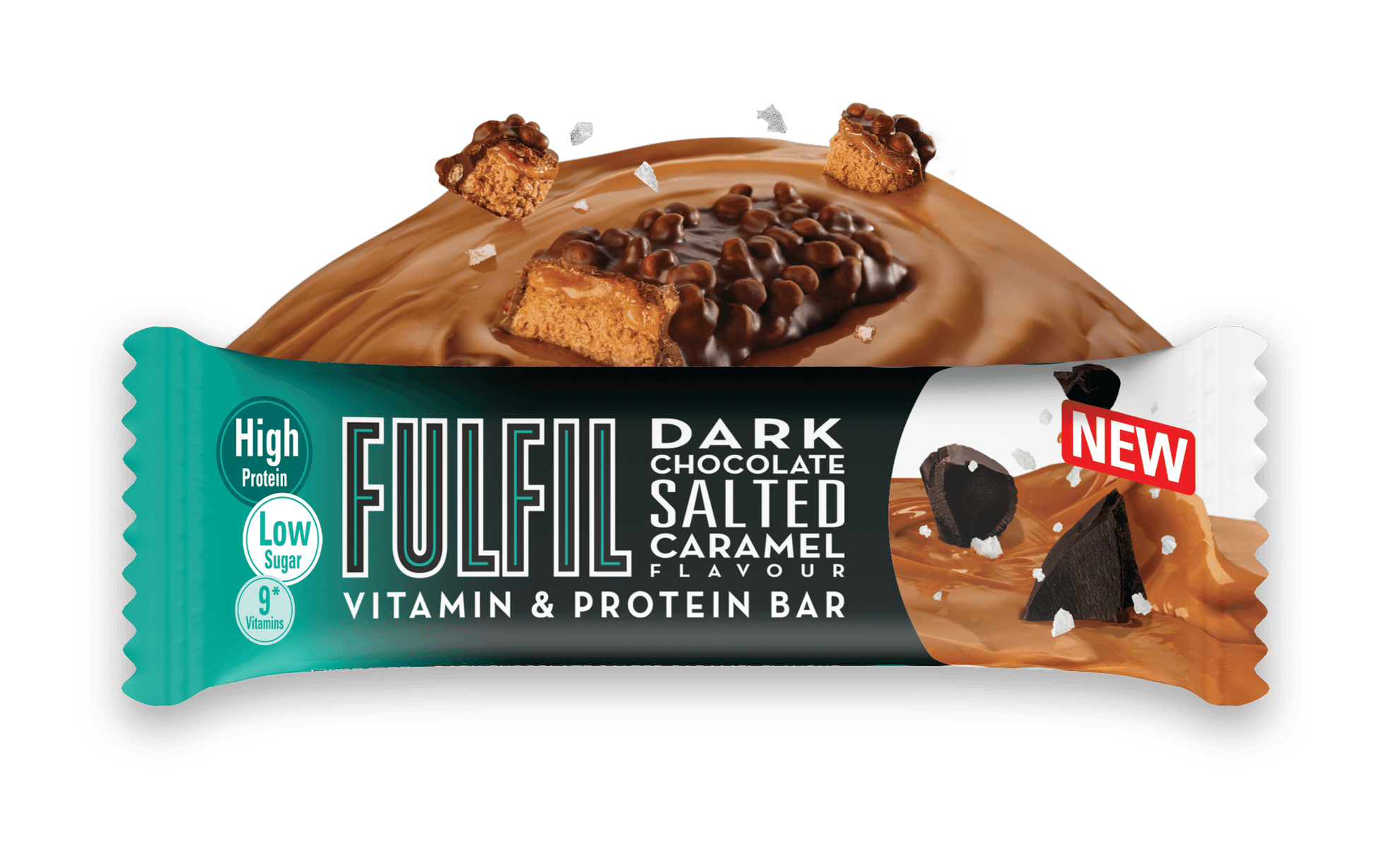 DARK CHOCOLATE SALTED CARAMEL Candy & Chocolate FULFIL