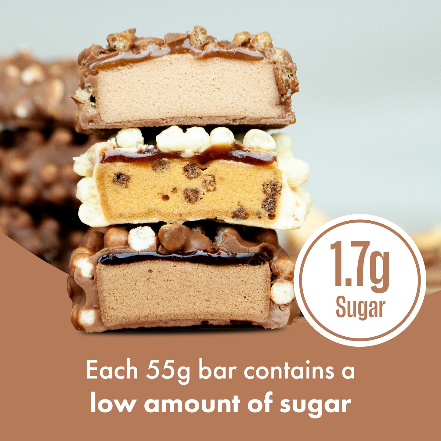 White Chocolate Cookies & Cream Protein Bar - 15x55g